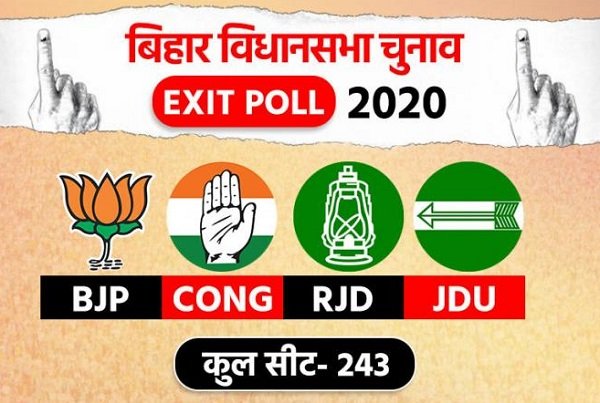 बिहार चुनाव EXIT POLL : महागठबंधन और एनडीए में कांटे की टक्कर बिहार चुनाव EXIT POLL : महागठबंधन और एनडीए में कांटे की टक्कर