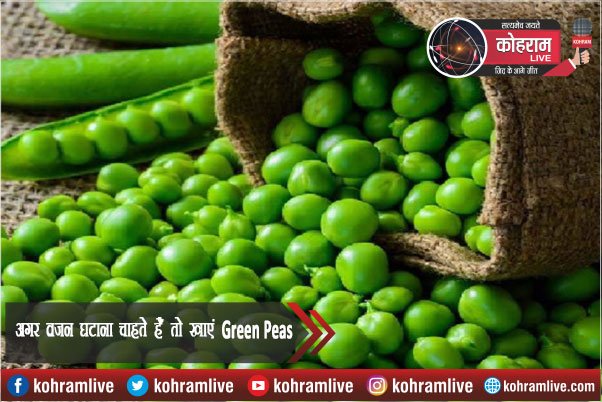 घटाना चाहते हैं वजन... तो खाएं Green Peas घटाना चाहते हैं वजन... तो खाएं Green Peas