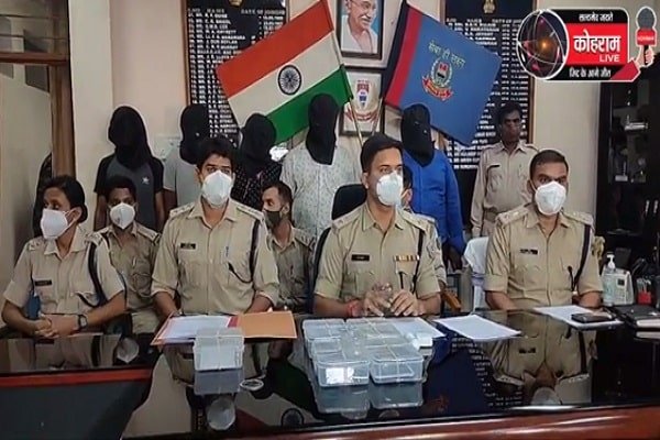 उड़ीसा का गिरोह रांची में तोड़ता था ताला, 6 धराये उड़ीसा का गिरोह रांची में तोड़ता था ताला, 6 धराये