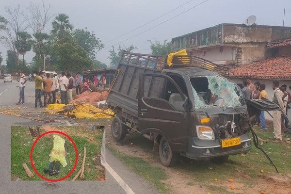 बॉक्साइट ट्रक और टाटा मैजिक में टक्कर, एक की मौत, दो गंभीर बॉक्साइट ट्रक और टाटा मैजिक में टक्कर, एक की मौत, दो गंभीर