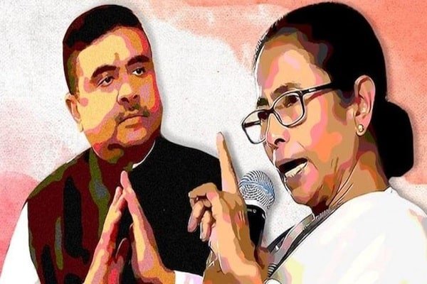 BREAKING : नंदीग्राम सीट से ममता बनर्जी 4551 वोटों से पीछे, रुझान में #TMC आगे BREAKING : नंदीग्राम सीट से ममता बनर्जी 4551 वोटों से पीछे, रुझान में #TMC आगे