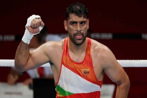 Tokyo Olympics: बॉक्सर सतीश को लगे सात टांके, कल है क्वार्टर फाइनल मैच Tokyo Olympics: बॉक्सर सतीश को लगे सात टांके, कल है क्वार्टर फाइनल मैच
