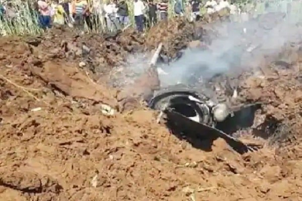 वायुसेना का मिराज 2000 विमान क्रैश वायुसेना का मिराज 2000 विमान क्रैश