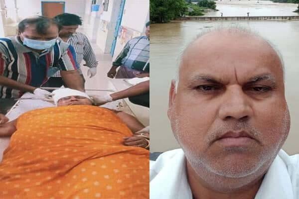 घर में घुसकर कांग्रेस नेता की हत्या, पत्नी गंभीर घर में घुसकर कांग्रेस नेता की हत्या, पत्नी गंभीर