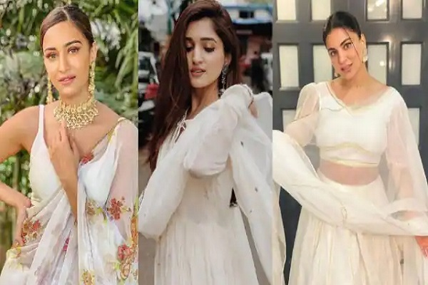 सफेद रंग में टीवी की बहुओं का ट्रेडिशनल लुक है कमाल, आप भी करें फॉलो सफेद रंग में टीवी की बहुओं का ट्रेडिशनल लुक है कमाल, आप भी करें फॉलो