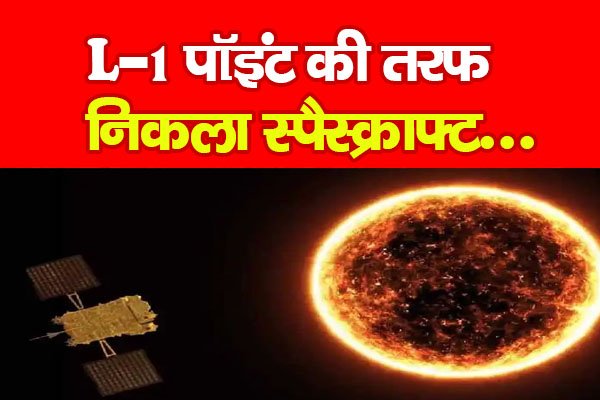 L-1 पॉइंट की तरफ निकला स्पैस्क्राफ्ट... L-1 पॉइंट की तरफ निकला स्पैस्क्राफ्ट...