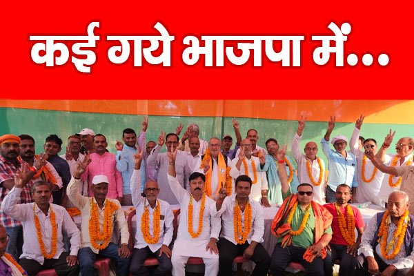 कई गये भाजपा में... कई गये भाजपा में...