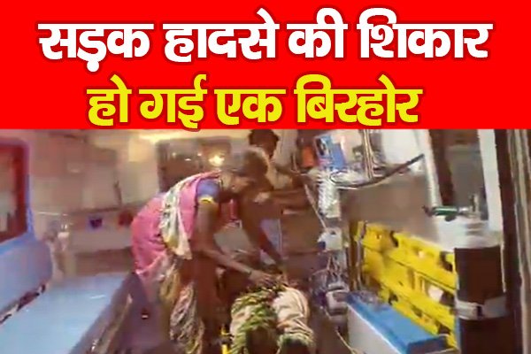 सड़क हा'दसे की शिकार हो गई एक बिरहोर सड़क हा'दसे की शिकार हो गई एक बिरहोर