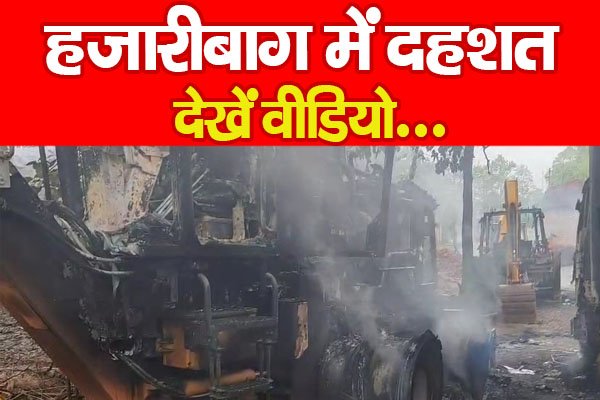 हजारीबाग में दहशत... देखें वीडियो हजारीबाग में दहशत... देखें वीडियो