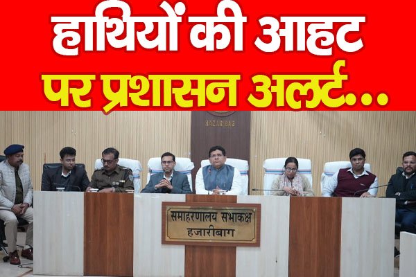 हाथियों की आहट पर प्रशासन अलर्ट... हाथियों की आहट पर प्रशासन अलर्ट...
