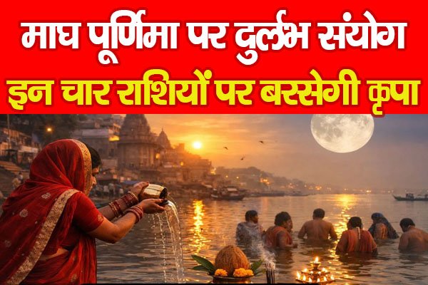 माघ पूर्णिमा पर दुर्लभ संयोग, इन चार राशियों पर बरसेगी कृपा... माघ पूर्णिमा पर दुर्लभ संयोग, इन चार राशियों पर बरसेगी कृपा...