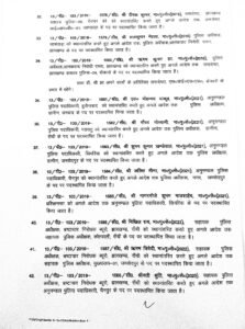झारखंड में कई IPS अफसरों का तबादला… देखें लिस्ट