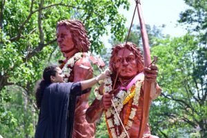 मोरहाबादी पहुंचे CM, हूल के नायकों को किया नमन…