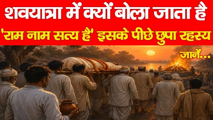 शवयात्रा में क्यों बोला जाता है ‘राम नाम सत्य है,’ इसके पीछे छुपा रहस्य, जानें…