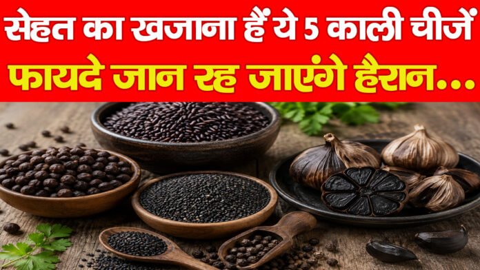 सेहत का खजाना हैं ये 5 काली चीजें, फायदे जान रह जाएंगे हैरान… सेहत का खजाना हैं ये 5 काली चीजें, फायदे जान रह जाएंगे हैरान…