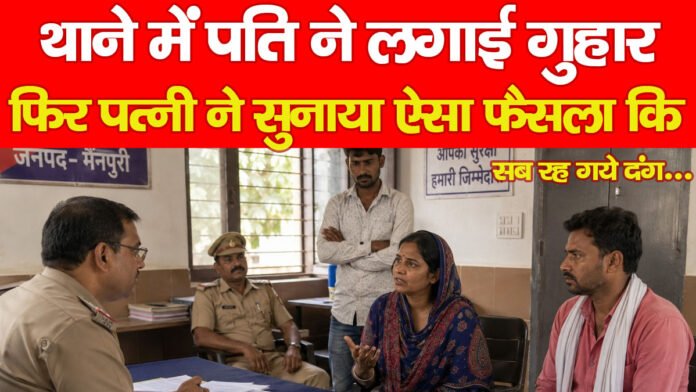 थाने में पति ने लगाई गुहार, फिर पत्नी ने सुनाया ऐसा फैसला कि सब रह गये दंग…