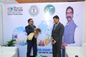 भारत टेक्स 2026 में छाया झारखंड…