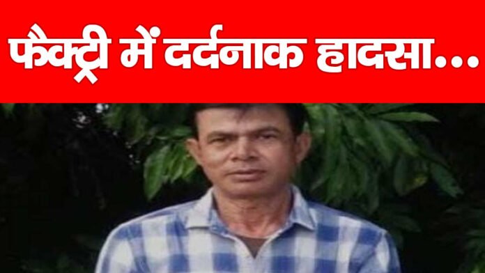 फैक्ट्री में दर्दनाक हादसा… फैक्ट्री में दर्दनाक हादसा…