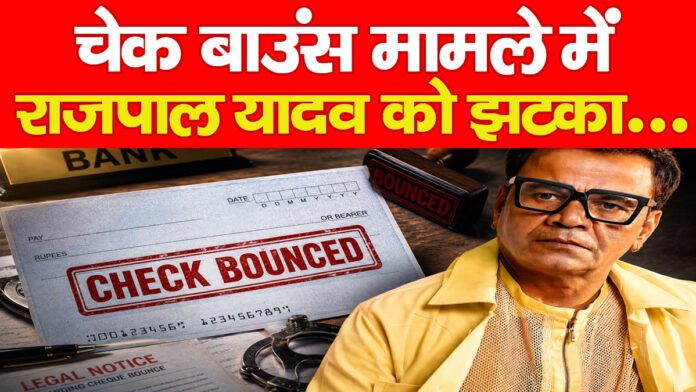 चेक बाउंस मामले में राजपाल यादव को झटका…